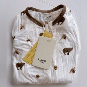 Kyte Baby Honey Bear Zippered Footie